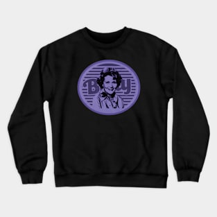 B. White Vintage Crewneck Sweatshirt